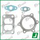 Turbocharger kit gaskets for PERKINS | 452233-5014S, 452233-0014